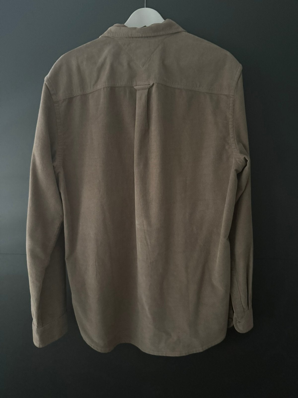 Tommy Hilfiger Rib blouse, Kleding | Heren, Overhemden, Ophalen of Verzenden, Zo goed als nieuw, Beige