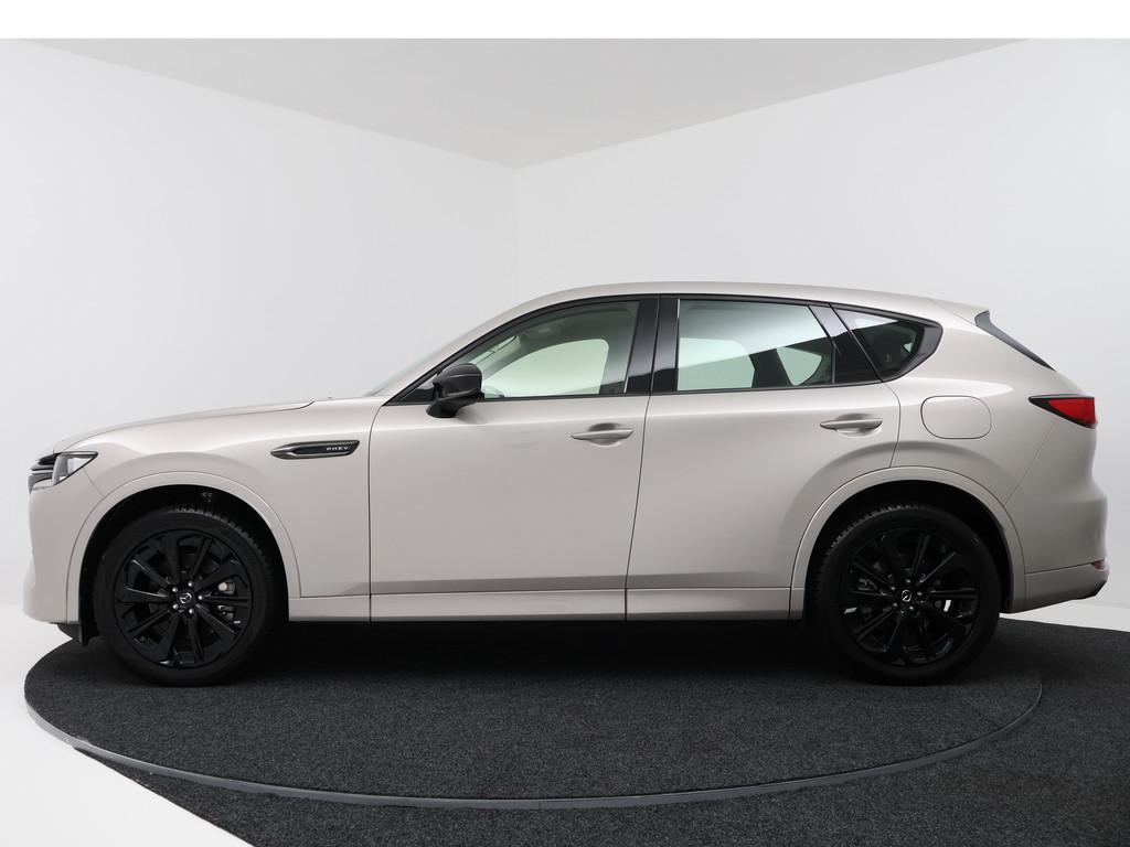 Mazda CX-60 2.5 e-SkyActiv PHEV Homura | Trekhaak | Adap. Cr, Auto's, Mazda, Automaat, 12 maanden, Gebruikt, 4 cilinders