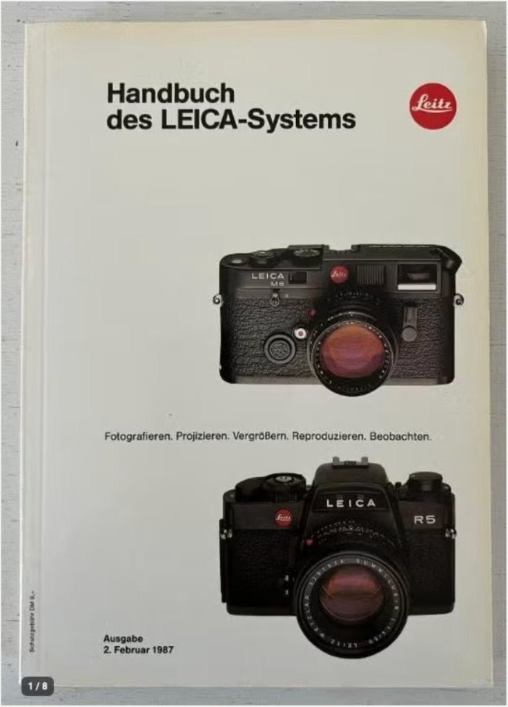 Handbuch des Leica-Systems 1987, Ophalen of Verzenden, Gebruikt, Overige typen