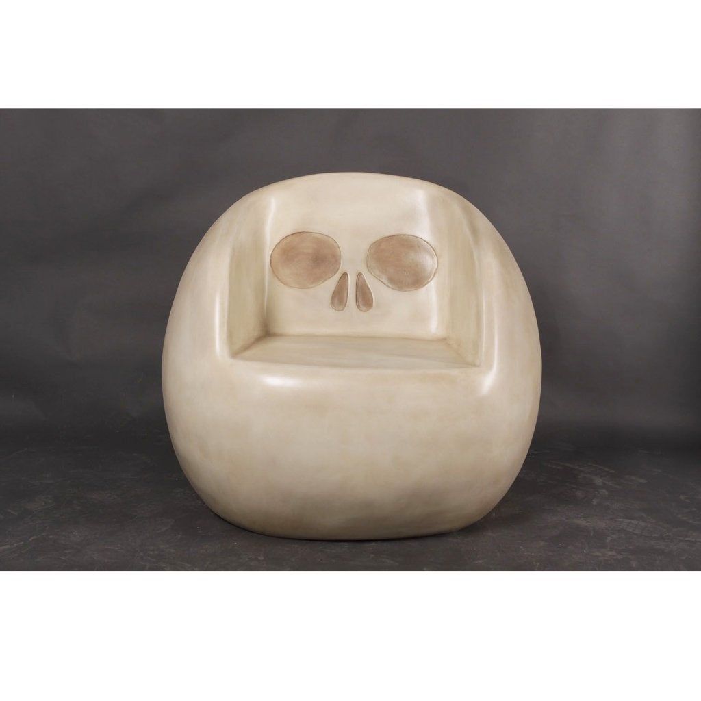 Skull Stoel – Fotomoment – Doodshoofd Breedte 102 cm, Ophalen, HorecaBeelden, Nieuw, Eén