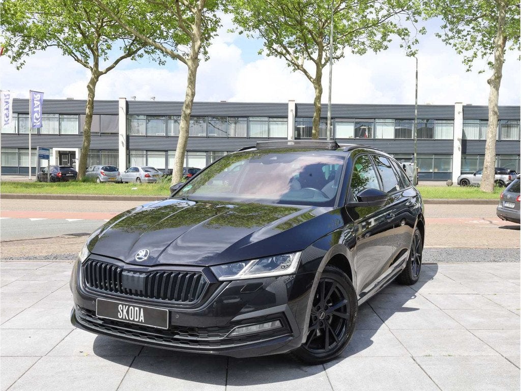 Skoda Octavia Combi iV 1.4 TSI PHEV 204PK Automaat 2021, Auto's, Skoda, Automaat, Gebruikt, Hybride Elektrisch/Benzine, Te koop
