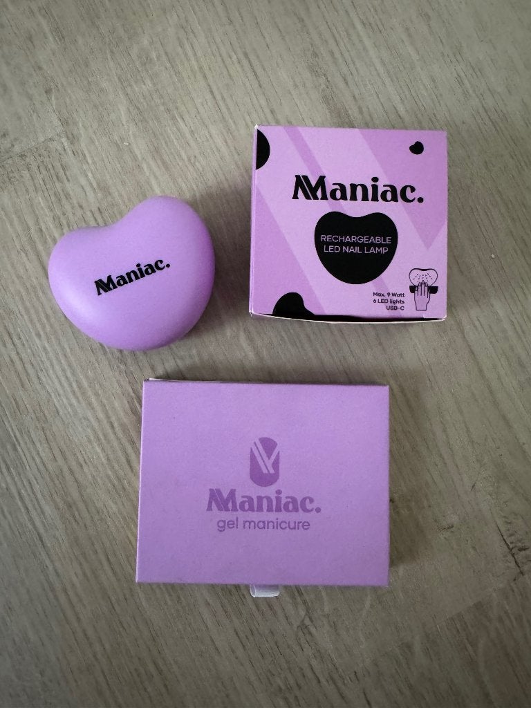Maniac Nails manicure & Rechargeable LED Nail Lamp, Nieuw, Ophalen of Verzenden, Handen en Nagels, Toebehoren