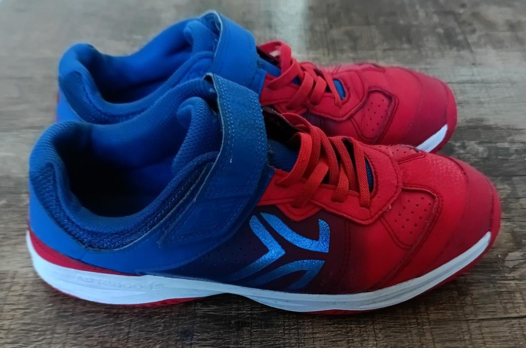 Decathlon Sportschoenen Rood/Blauw Maat 39, Kinderen en Baby's, Kinderkleding | Schoenen en Sokken, Gebruikt, Decathlon, Ophalen of Verzenden