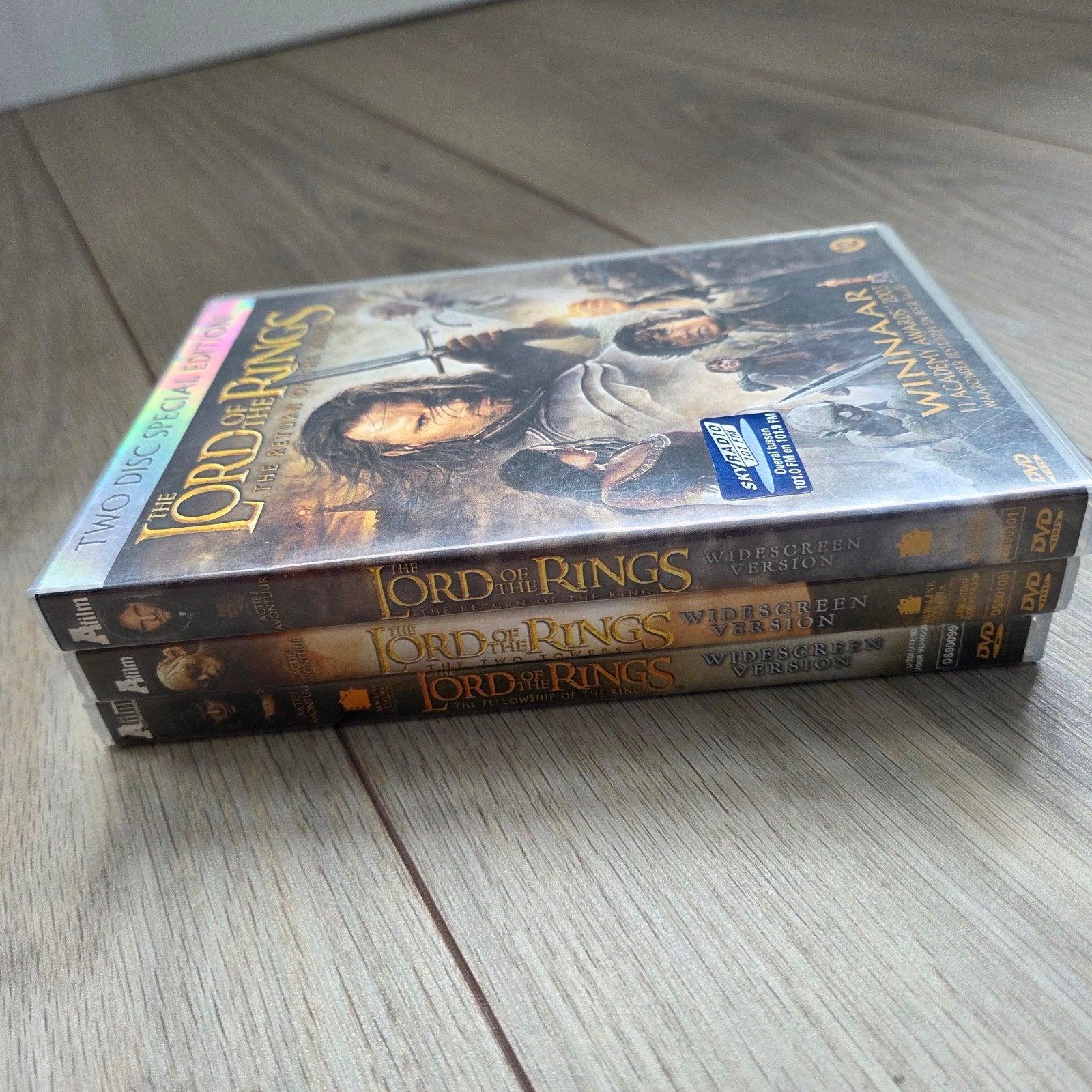 Lord of the Rings Trilogie DVD Special Edition (3 films), Cd's en Dvd's, Nederlands, Fantasy, Ophalen of Verzenden, Inclusief doosje