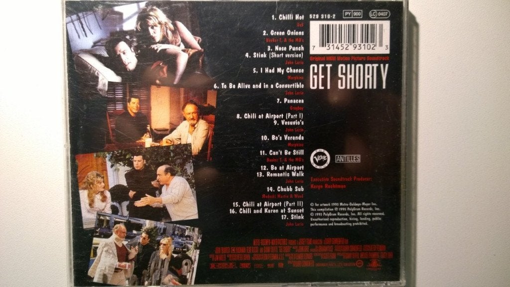 Get Shorty (Original MGM Motion Picture Soundtrack), Soundtrack, Ophalen of Verzenden, Zo goed als nieuw