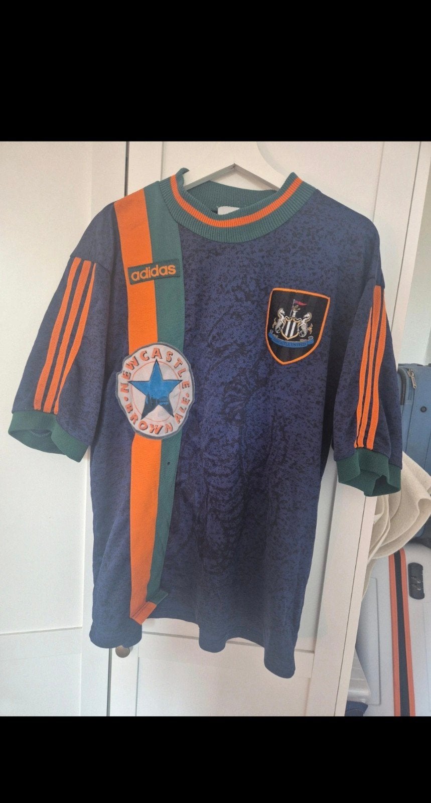 Newcastle United Away 1997/1998, Maat XL, Verzenden, Zo goed als nieuw, Shirt