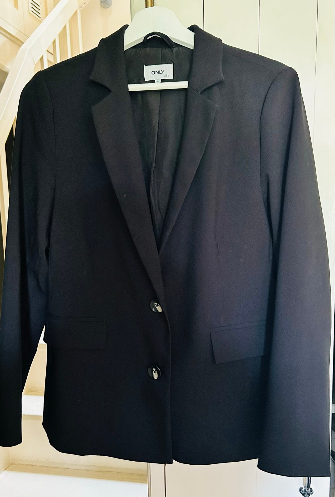 ONLY Zwart Jasje Maat 40, Kleding | Dames, Maat 38/40 (M), Zwart, Ophalen of Verzenden, Zo goed als nieuw