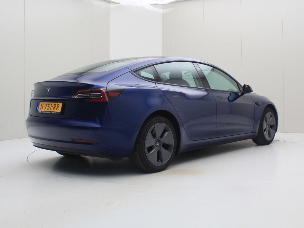 Tesla Model 3 Standard RWD Plus 90.9% SoH FACELIFT [ LFP-ACC, Auto's, 0 cilinders, Zwart, Blauw, Origineel Nederlands