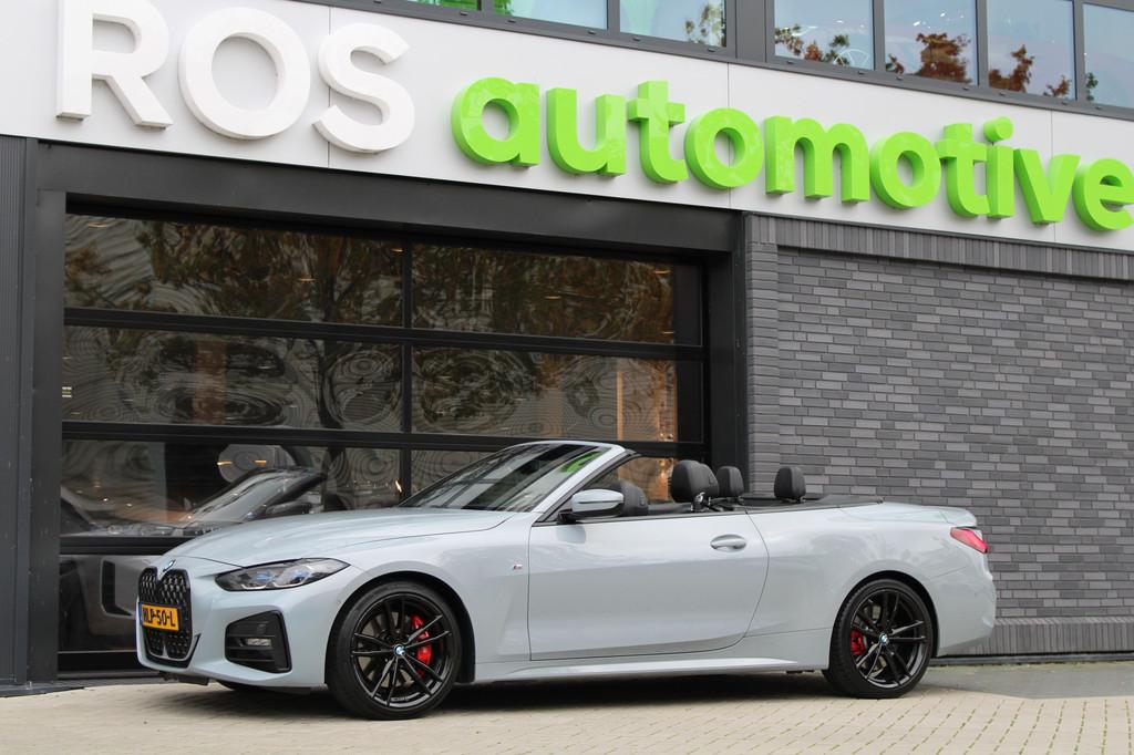 BMW 4 Serie Cabrio 430i | M-SPORT | LASER | MEMORY | AIRSCAR, Auto's, Automaat, 1998 cc, Achterwielaandrijving, Cabriolet