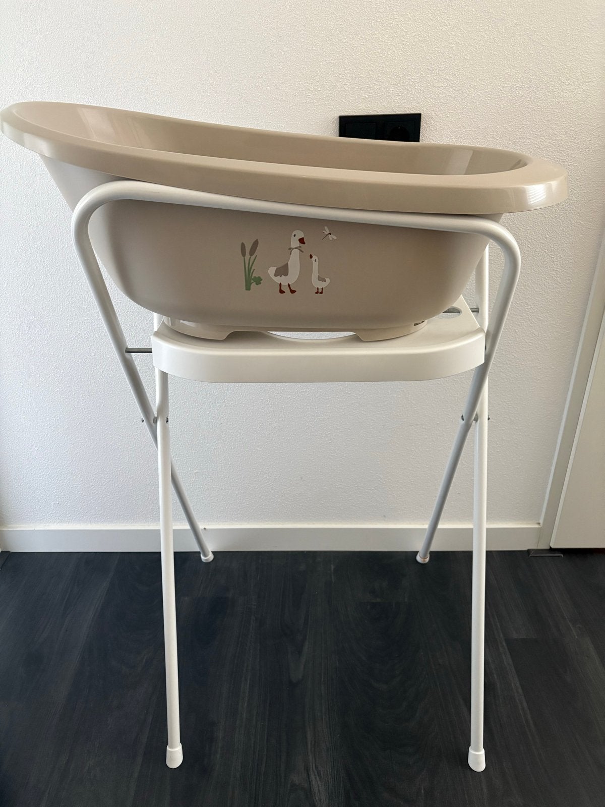Bébé-jou babybadje met standaard, Ophalen, Gebruikt, Badje, Bébé-jou