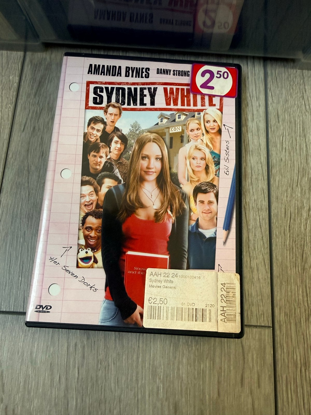 Sydney White DVD - Amanda Bynes, Alle leeftijden, Ophalen of Verzenden, Gebruikt, Inclusief doosje