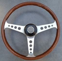 Les leston MGB 62/68 15" houten sport stuur 60th Cooper, Ophalen of Verzenden, Zo goed als nieuw