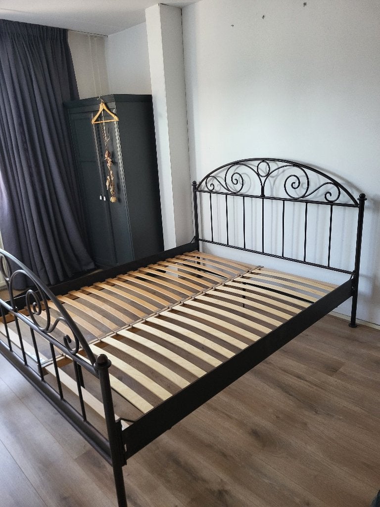Hemelbed, Ophalen, Metaal, Overige kleuren, Eenpersoons