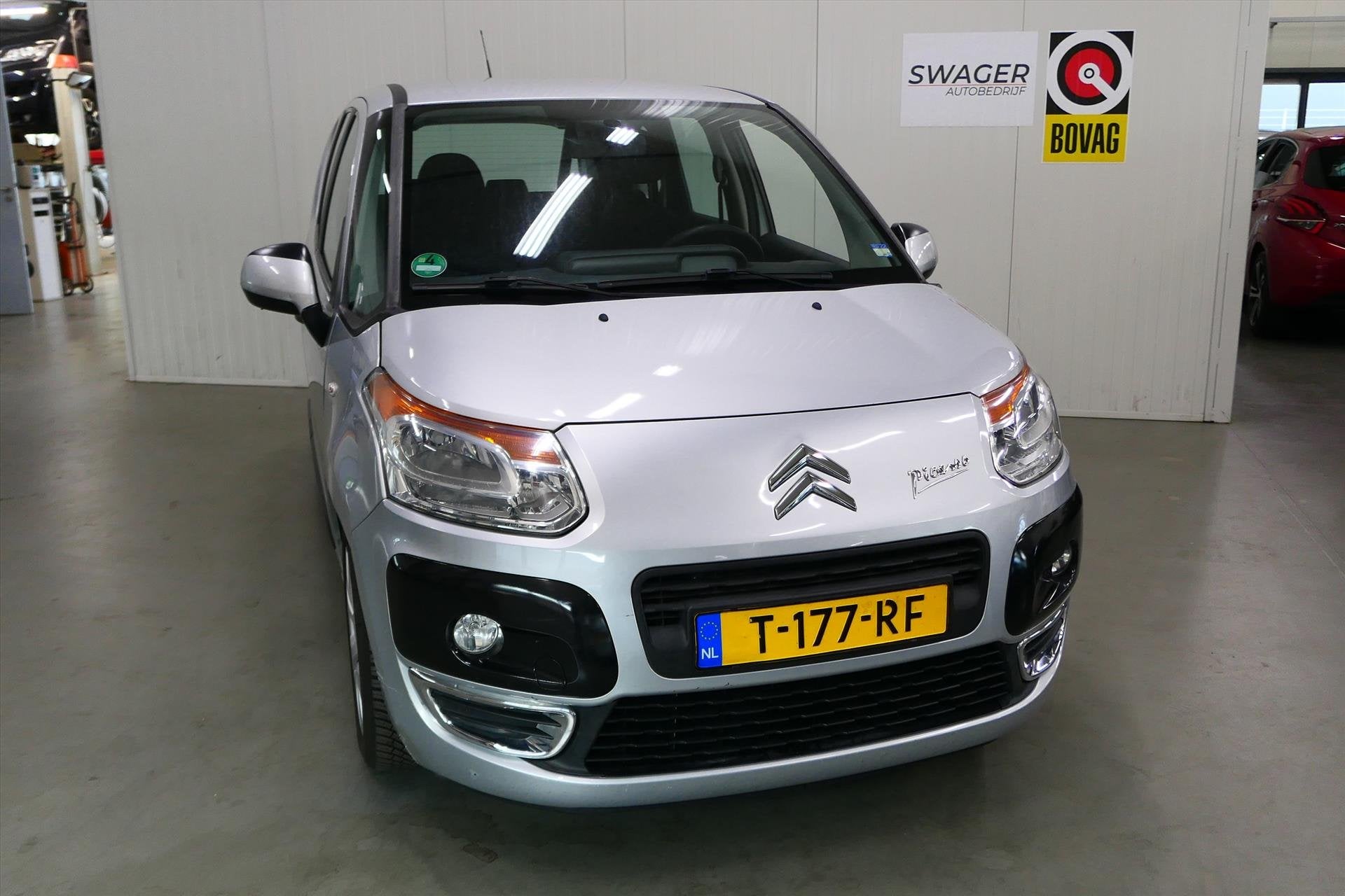 Citroen C3 Picasso 1.4 VTi 95pk Séduction, Auto's, Citroën, Euro 5, Stof, Gebruikt, Zwart