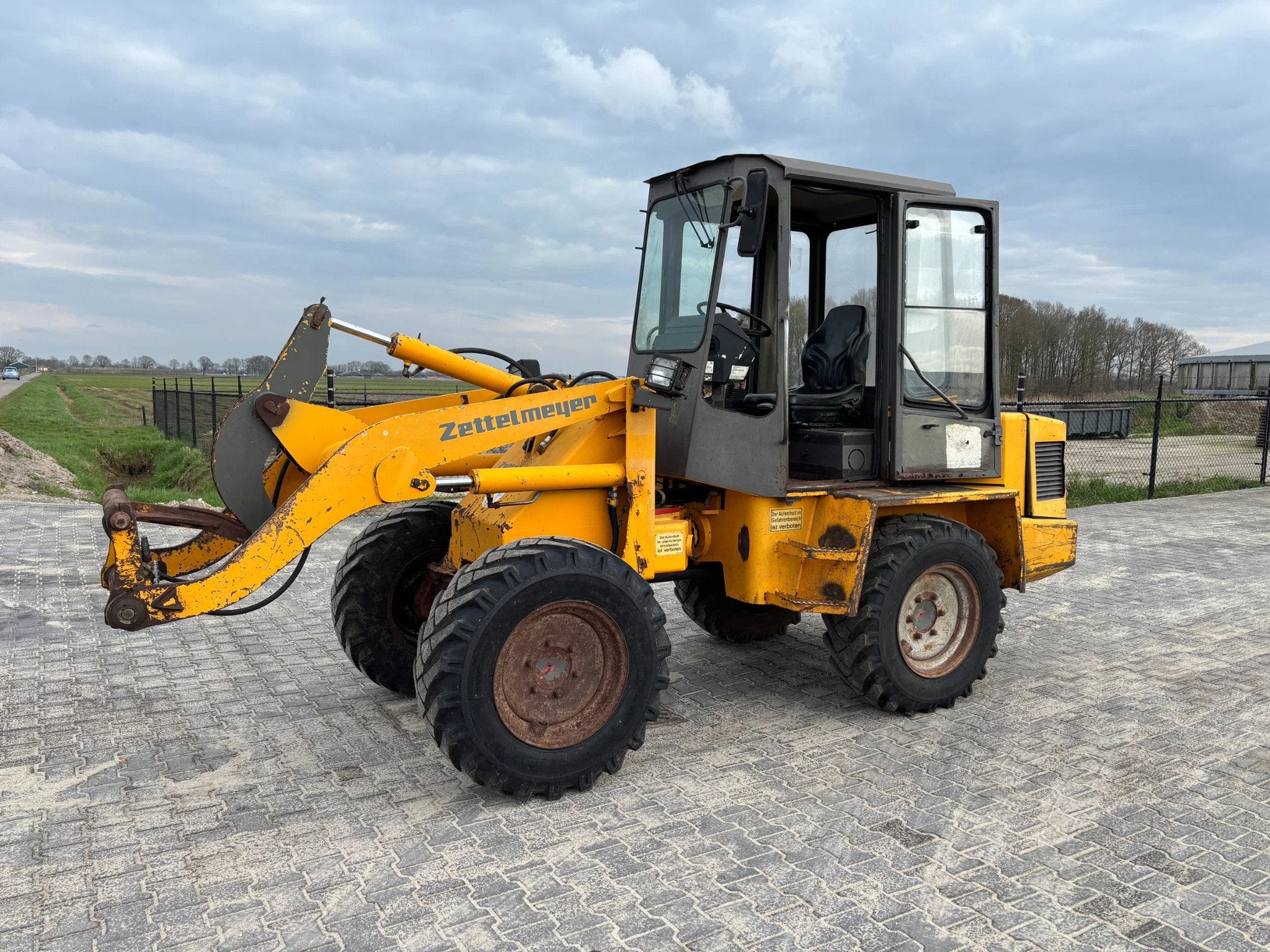 Zettelmeyer ZL602 zl 602 shovel (bj 1992), Zakelijke goederen, Machines en Bouw | Kranen en Graafmachines, Wiellader of Shovel