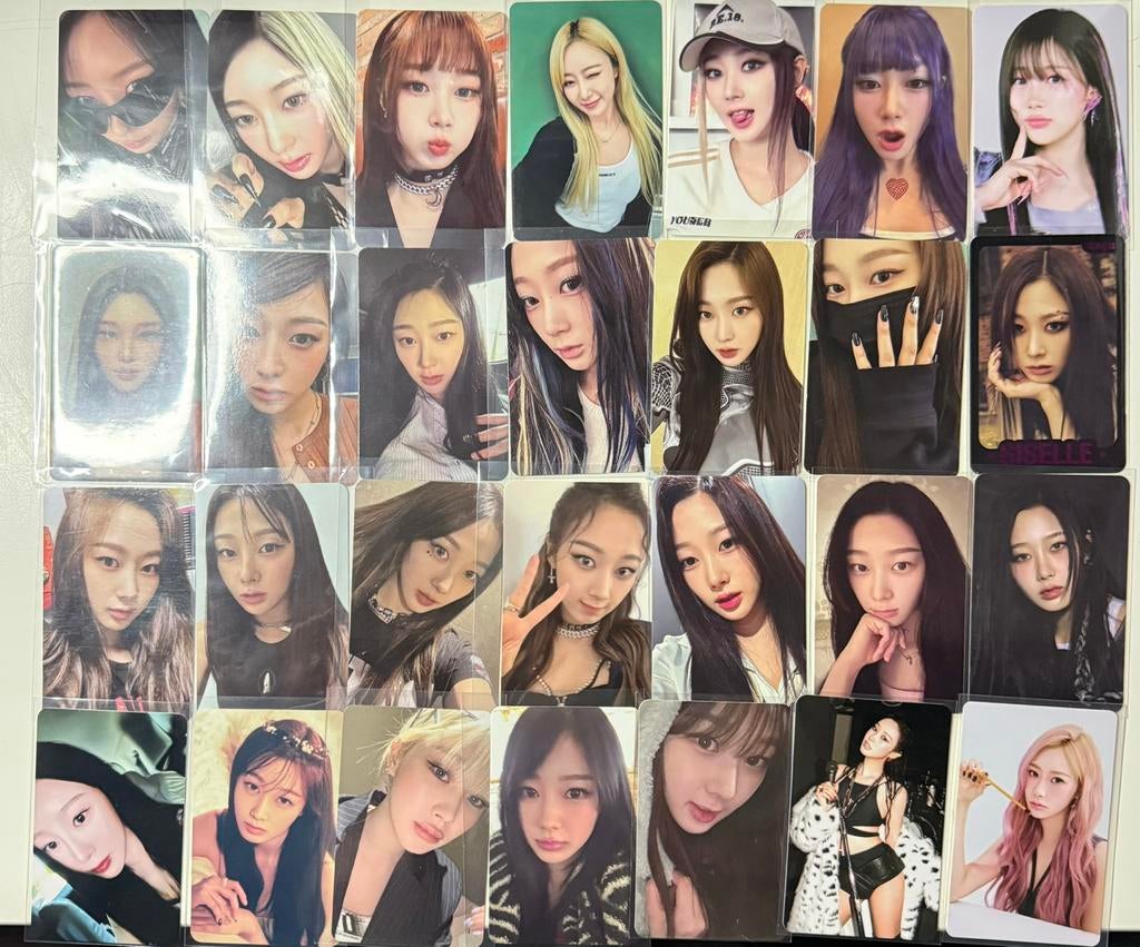 aespa photocard giselle, Ophalen of Verzenden, Zo goed als nieuw