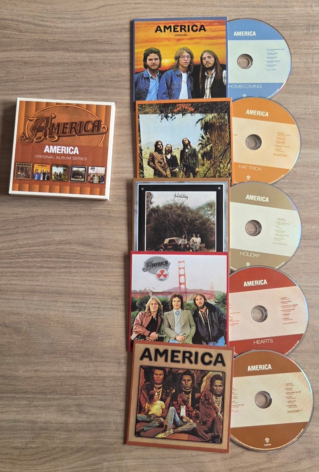America - Original Album Series (5 CD Boxset), Ophalen of Verzenden, Zo goed als nieuw