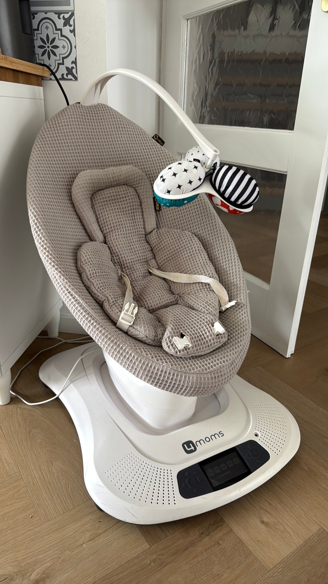 4moms MamaRoo Schommelstoel met wafelstof, Ophalen, Zo goed als nieuw