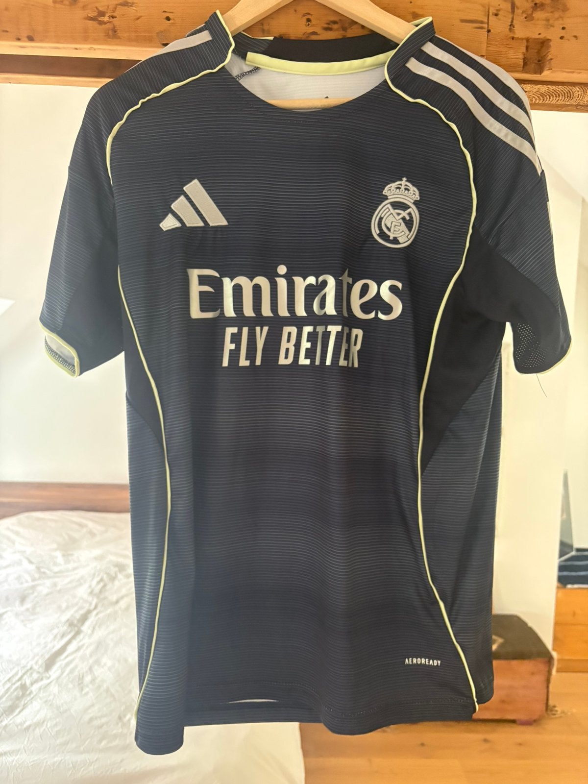 Real madrid uitshirt 2025/2026, Maat M, Verzenden, Nieuw, Shirt