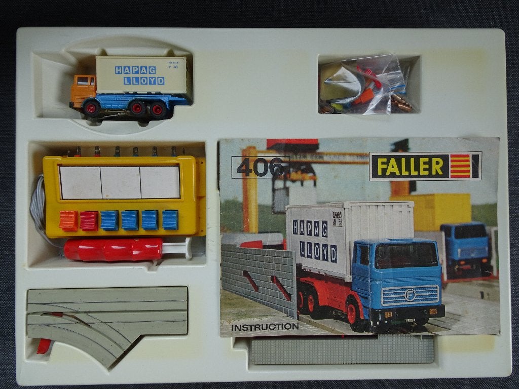 Faller Containerset 406, Kinderen en Baby's, Speelgoed | Racebanen, Overige merken, Ophalen of Verzenden, Elektrisch, Racebaan