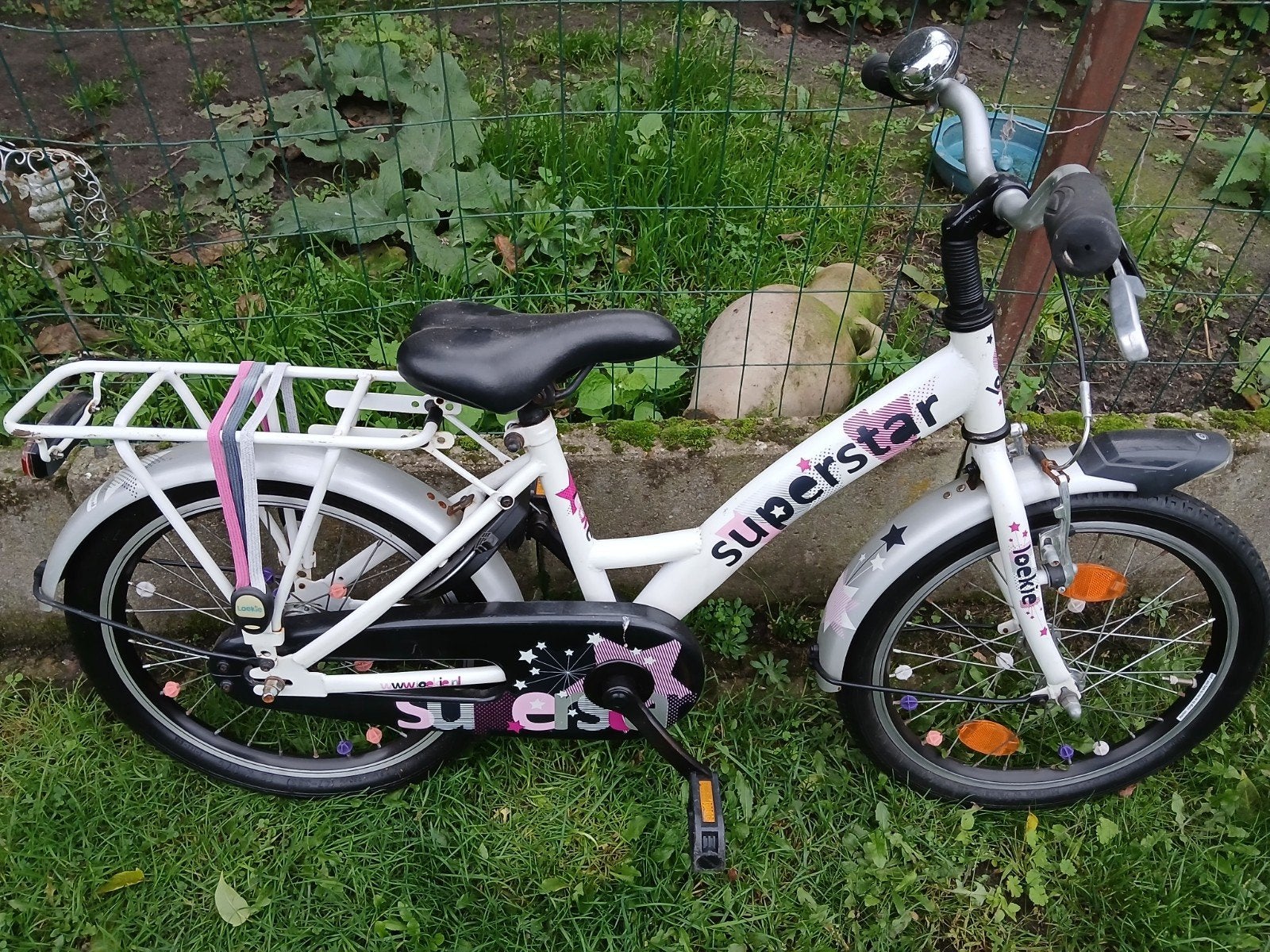 Loekie Superstar 18", Terugtraprem, Gebruikt, Handrem, 18 inch