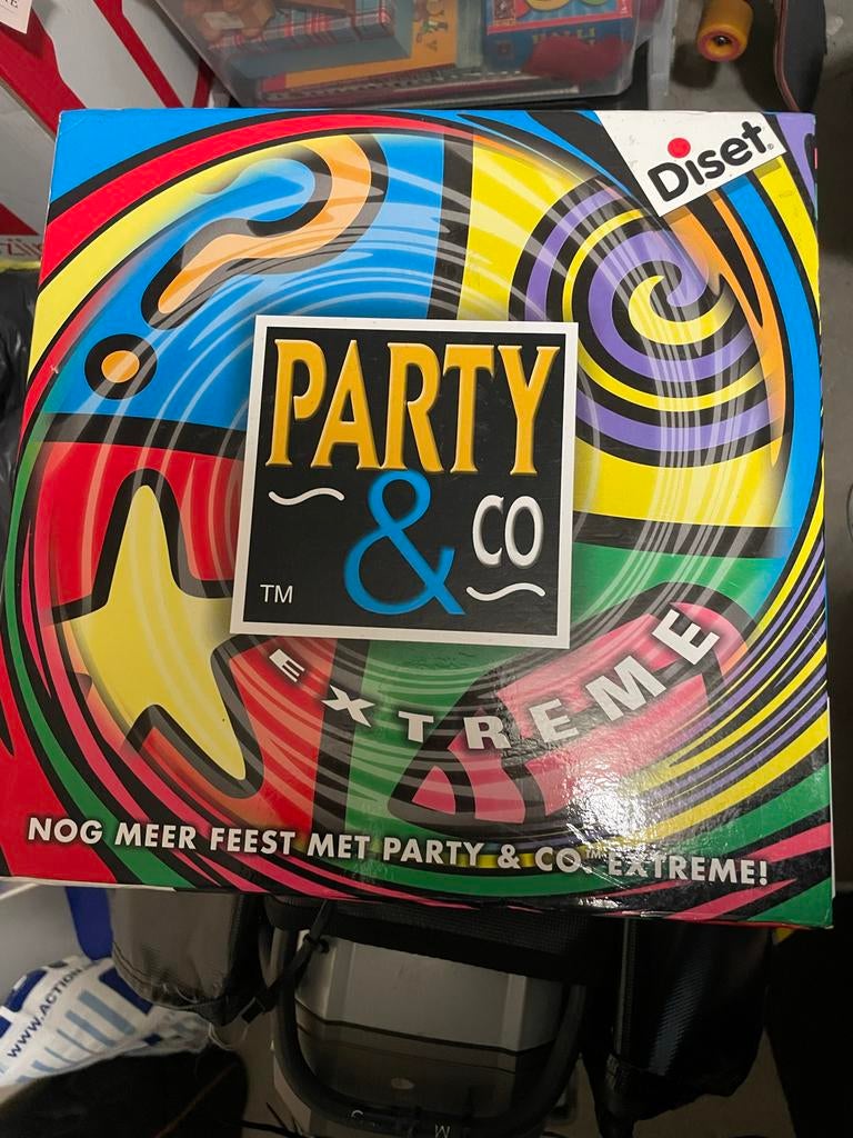 Party & Co Extreme - Compleet gezelschapsspel, Drie of vier spelers, Ophalen, Zo goed als nieuw