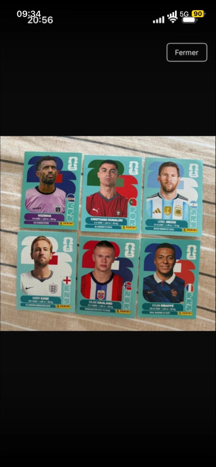 Panini WK 2026 - Messi, Ronaldo, Mbappé, Verzamelen, Ophalen of Verzenden, Zo goed als nieuw, Buitenlandse clubs, Poster, Plaatje of Sticker