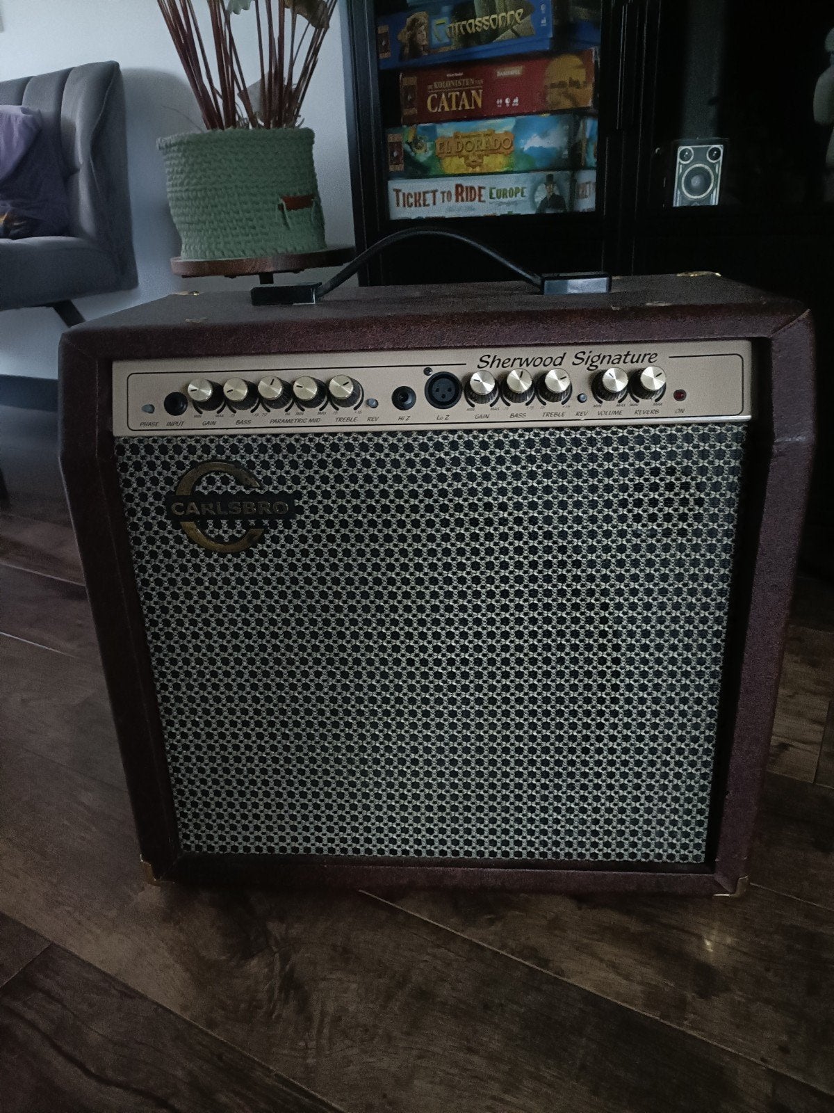Carlsbro Sherwood Signature Akoestische Gitaarversterker, Ophalen, Gebruikt, Gitaar, 50 tot 100 watt