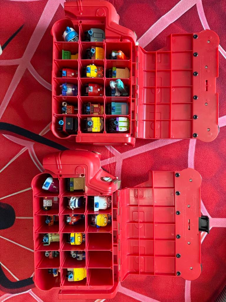 Chuggington trein met treintjes, Ophalen, Gebruikt