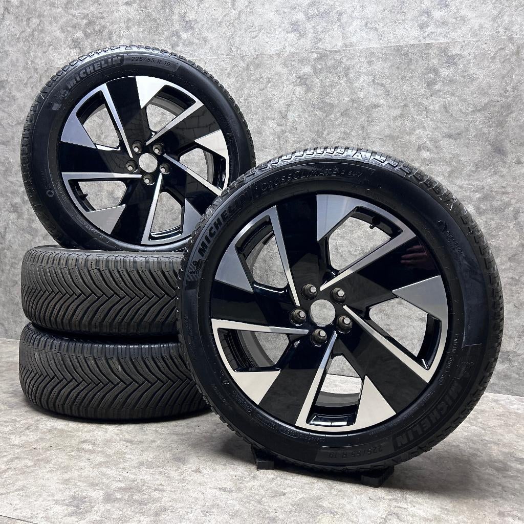19 inch originele velgen + 4S banden Opel Grandland II, Auto-onderdelen, Banden en Velgen, 19 inch, Gebruikt, Banden en Velgen