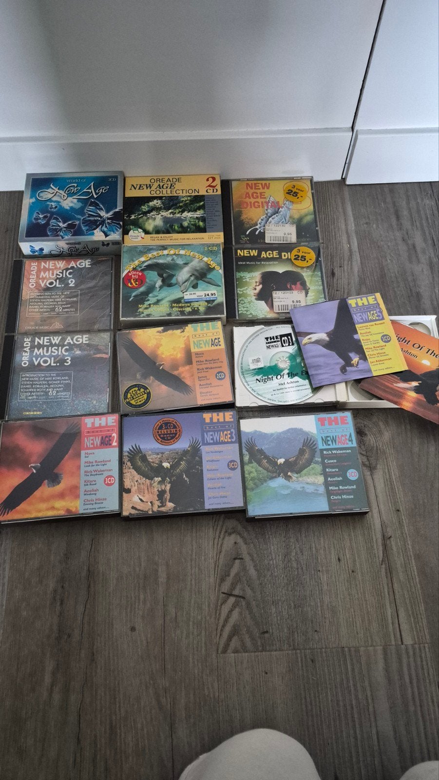 bananendoos vol met CD's div. genres, Cd's en Dvd's, Ophalen, Gebruikt