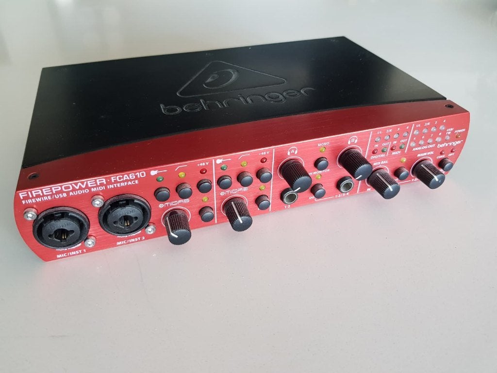 Behringer FCA610 USB Audio Interface, Ophalen, Gebruikt, Overige merken