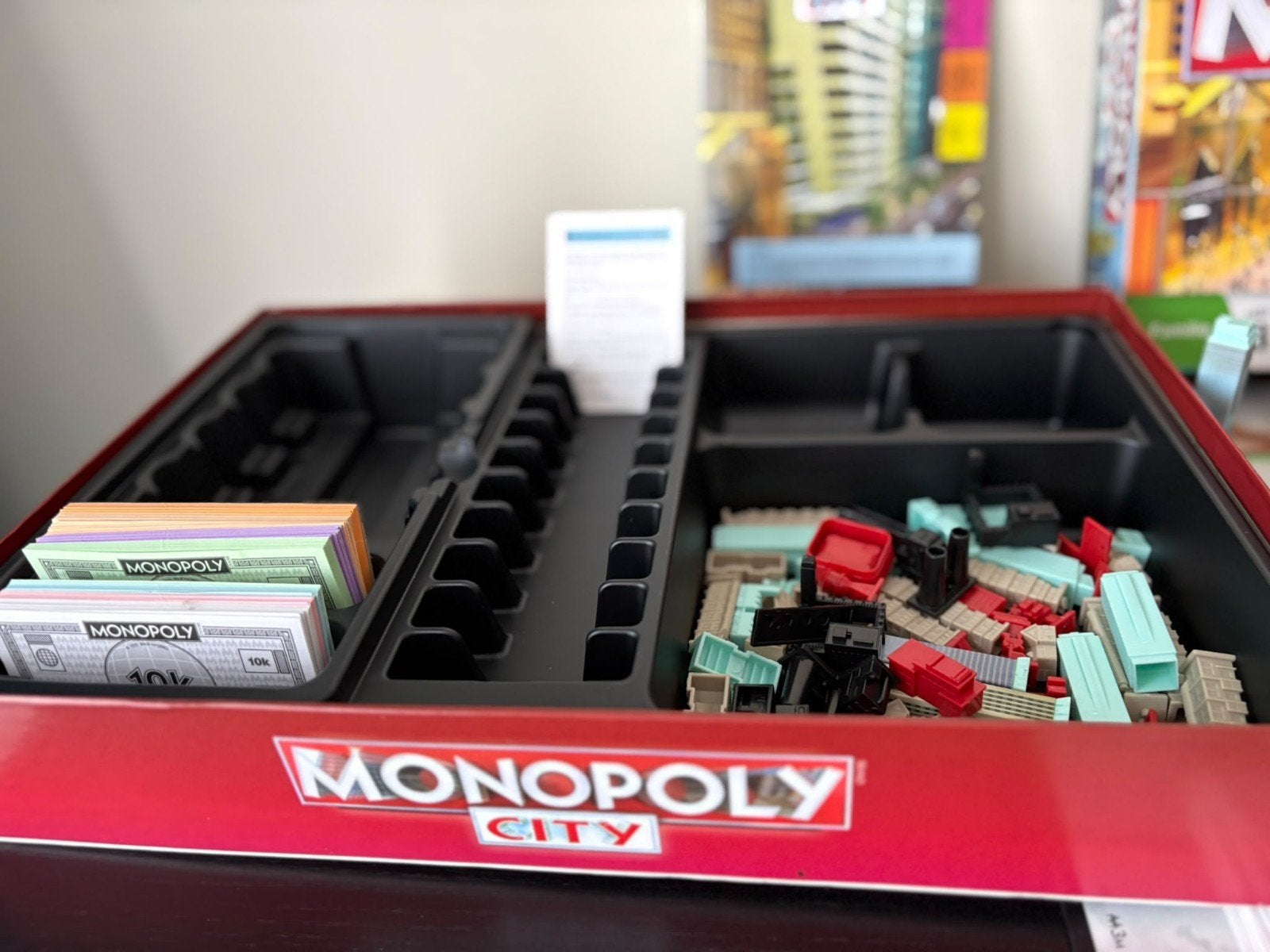 Monopoly City Bordspel - Bouw je eigen stad!, Een of twee spelers, Ophalen of Verzenden, Zo goed als nieuw, Hasbro
