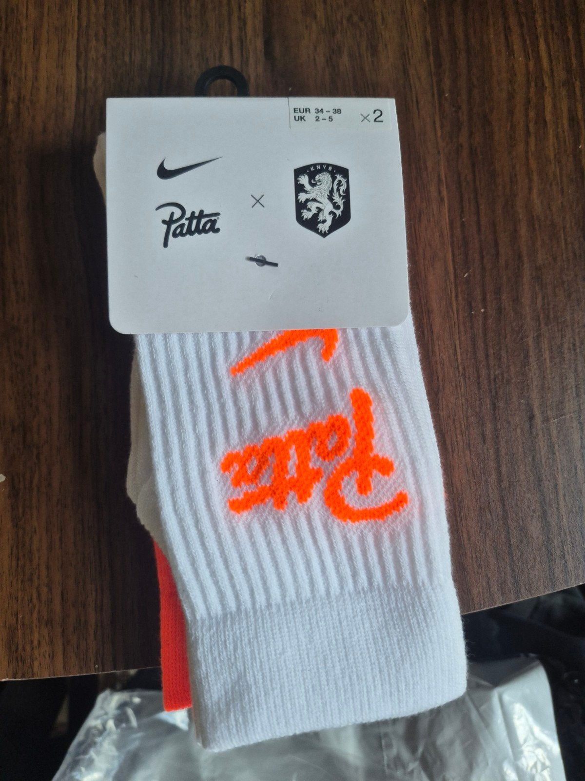 Nike Patta KNVB sokken (2 paar) - Maat 34-38, Kleding | Heren, Sokken en Kousen, Wit, Nieuw, Overige maten, Ophalen of Verzenden