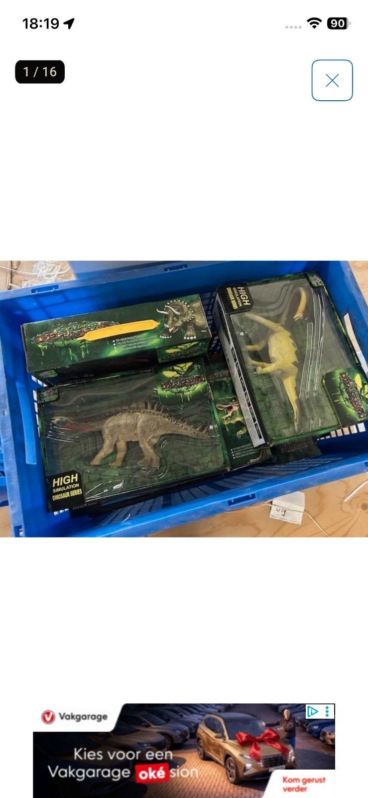 Partij dinosaurussen, Kinderen en Baby's, Speelgoed | Actiefiguren, Ophalen, Zo goed als nieuw