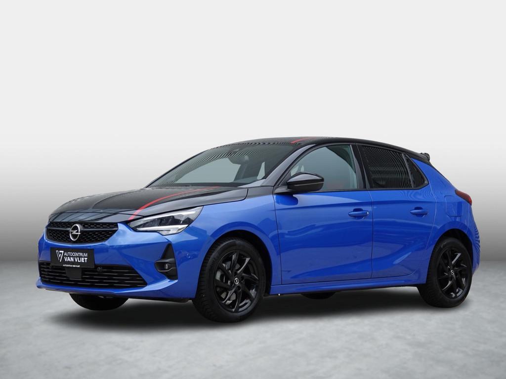Opel Corsa 1.2 Turbo GS Line Afn. Trekhaak (bj 2022), Voorwielaandrijving, Gebruikt, Blauw, 49 €/maand