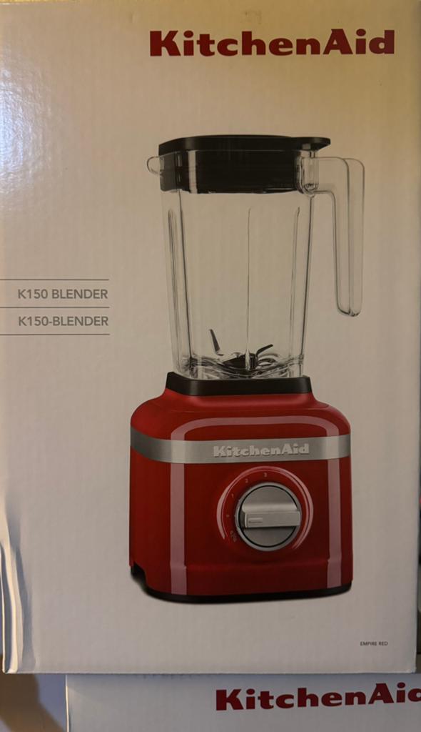KitchenAid Blender - K150 - Rood - Nieuw - Spotprijs!, Ophalen of Verzenden, Zo goed als nieuw, Blender