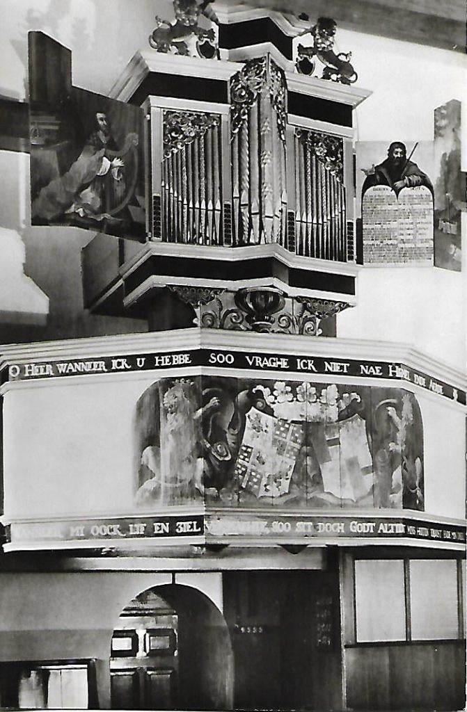 Midwolde- -Orgel N.H.kerk., Verzenden, 1960 tot 1980, Ongelopen, Groningen