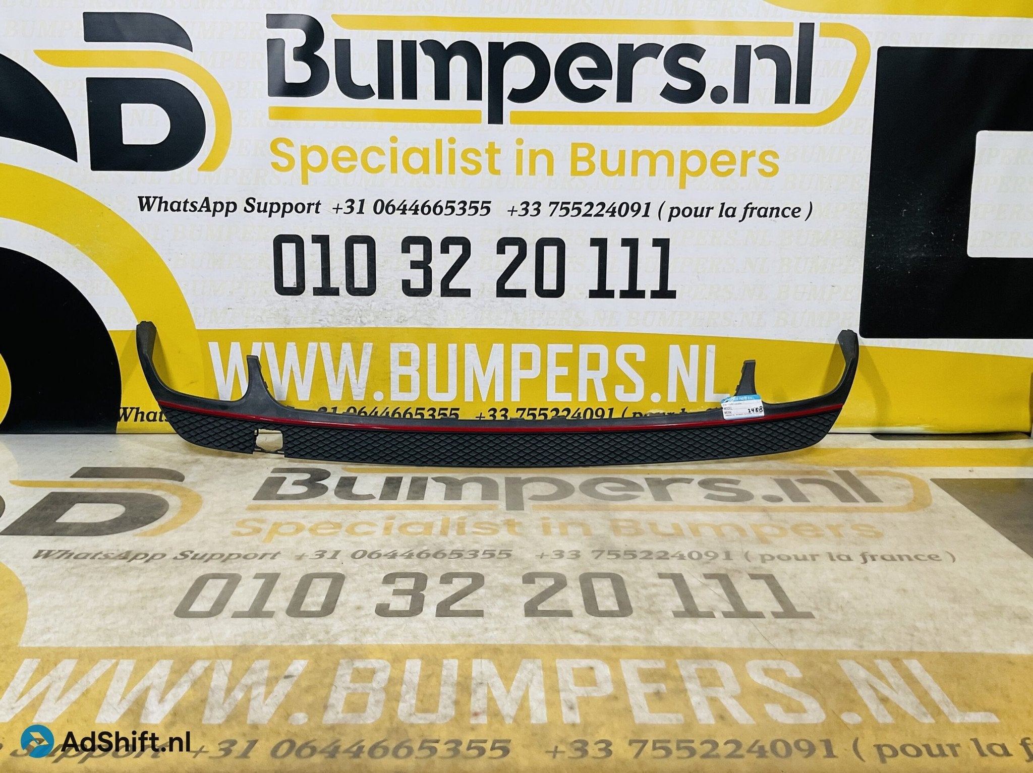 Bumper Lip Mercedes Cla W117 2013-2017 Amg Diffuser 2-L6-817