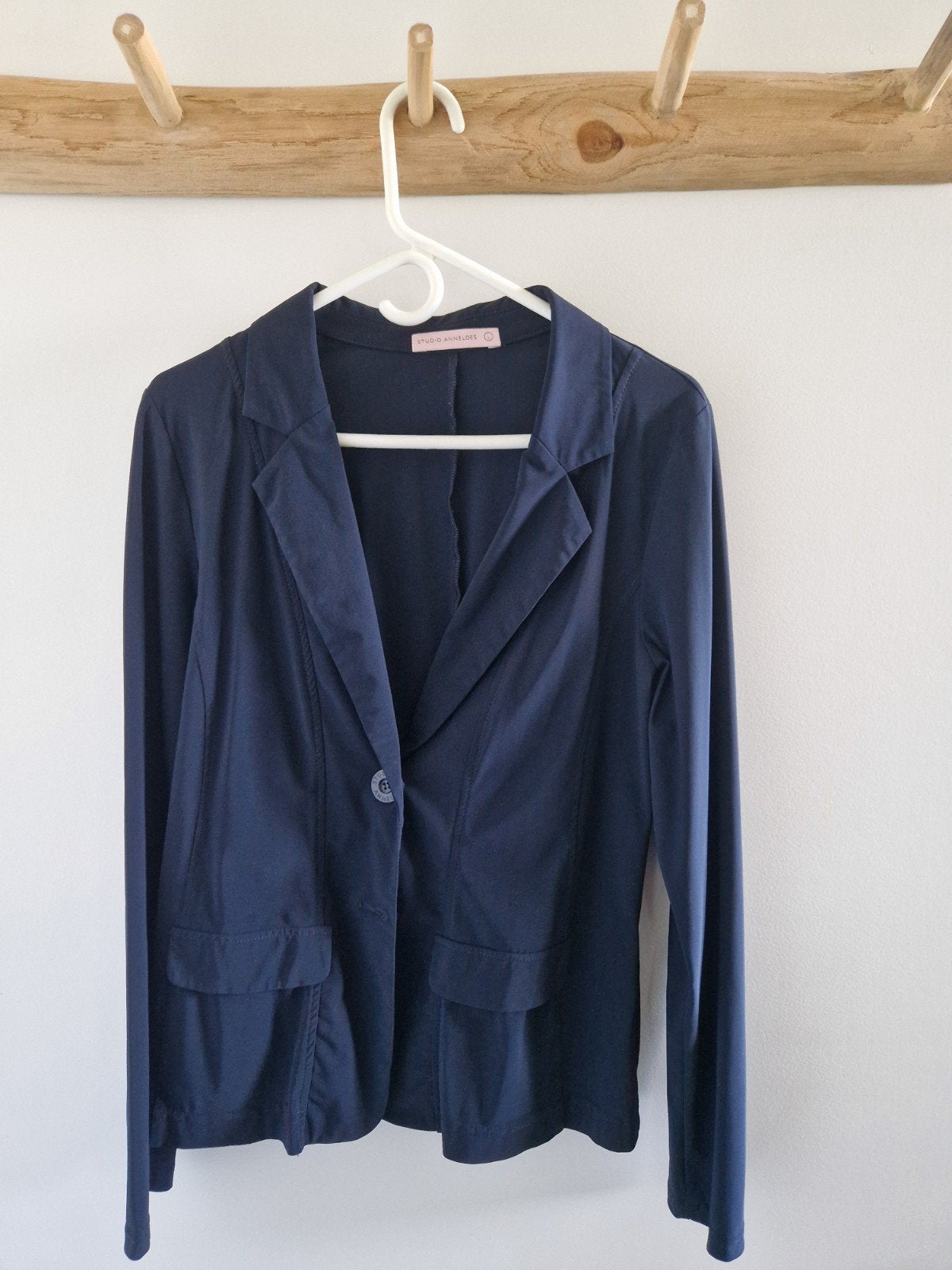 blazer, Studio anneloes, M, travel, Maat 38/40 (M), Studio Anneloes, Blauw, Ophalen of Verzenden