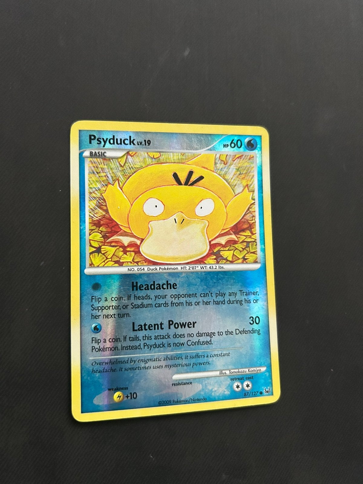Psyduck reverse 87/127, Ophalen of Verzenden, Nieuw, Losse kaart, Foil