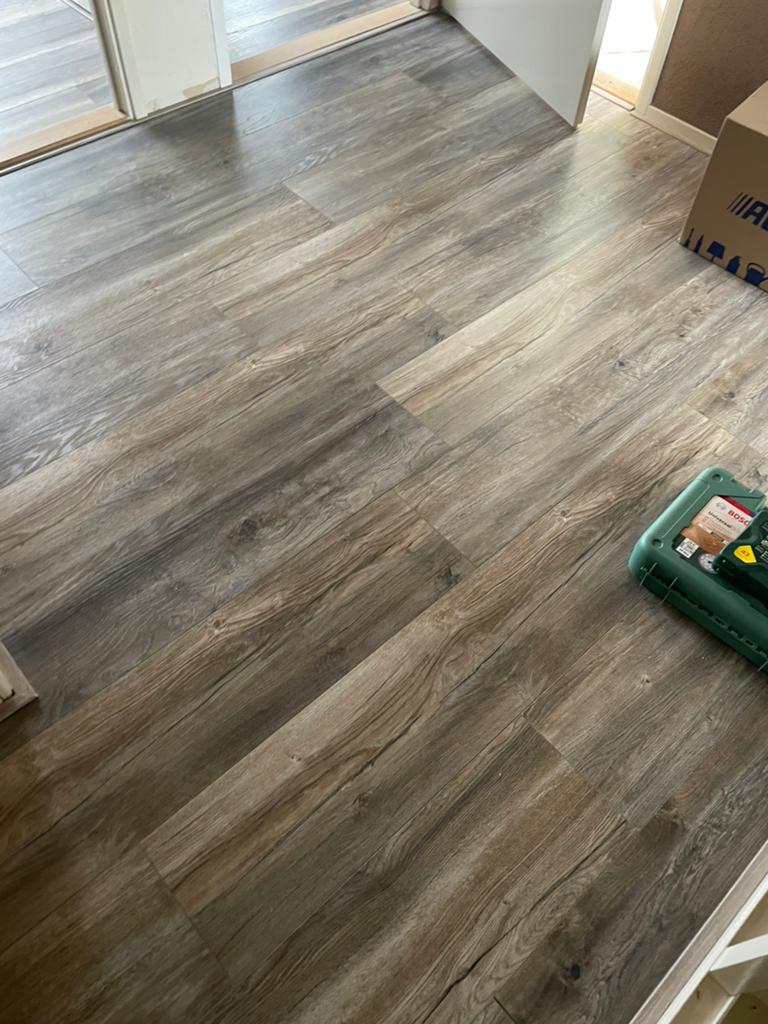 Laminaat 40m2, Ophalen, 50 tot 150 cm, Zo goed als nieuw, 10 m² of meer