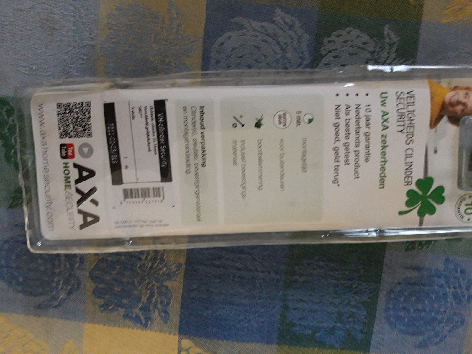 AXA 3 gelijksluitende cilinders - Veiligheidsslot, Ophalen of Verzenden, Nieuw, Overige materialen, Slot
