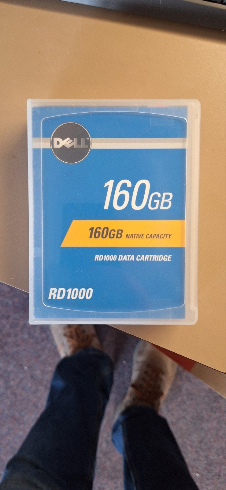 Dell RD1000 Data Cartridge 160GB, Intern, Info@dell.com, Server, HDD