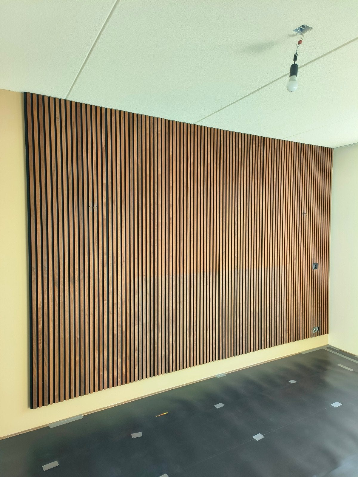 4 Akoestische Wandpanelen Hout 244x61 cm, Ophalen