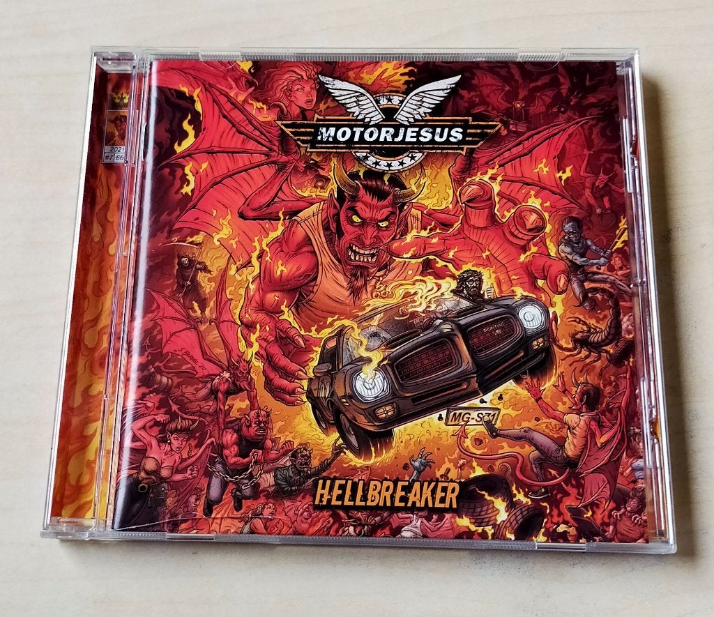 Motorjesus - Hellbreaker CD 2021, Ophalen of Verzenden, Gebruikt
