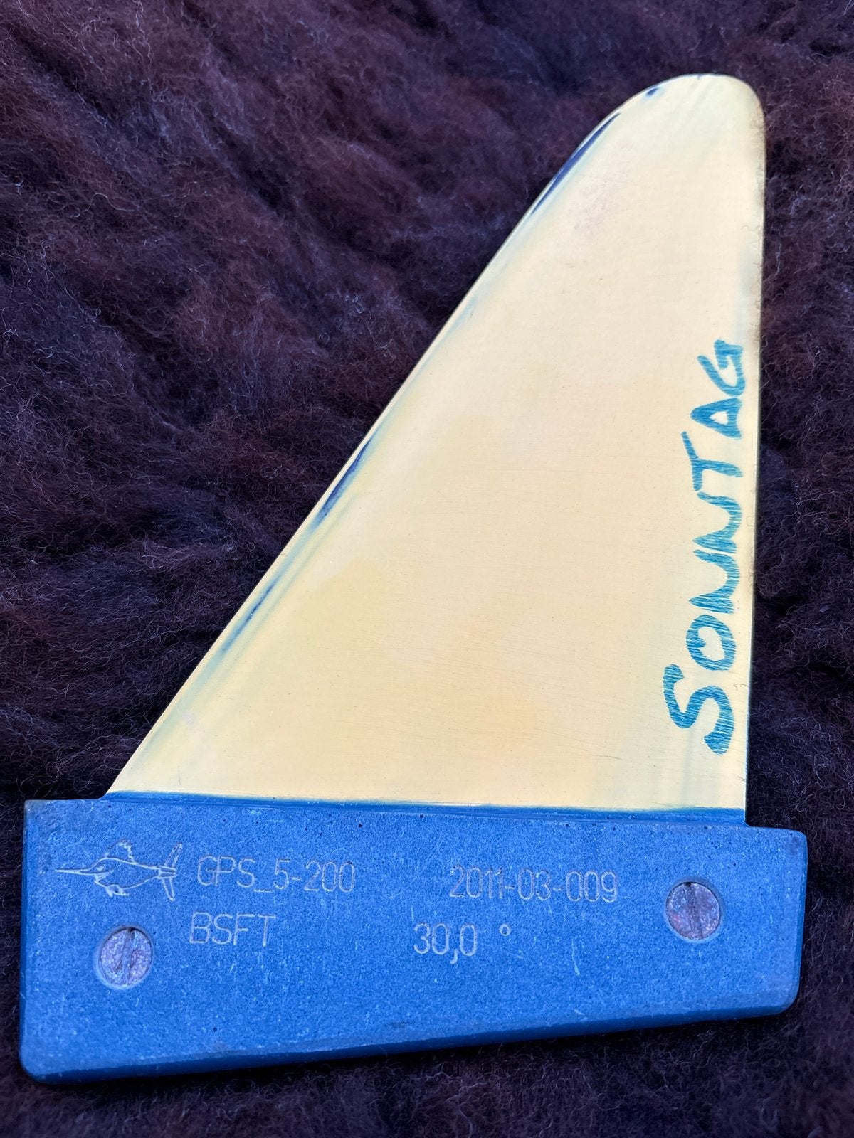 Sonntag GPS_5-200 – Speedsurf vin, Watersport en Boten, Windsurfen, Overige merken, Gebruikt, Vin, Ophalen of Verzenden