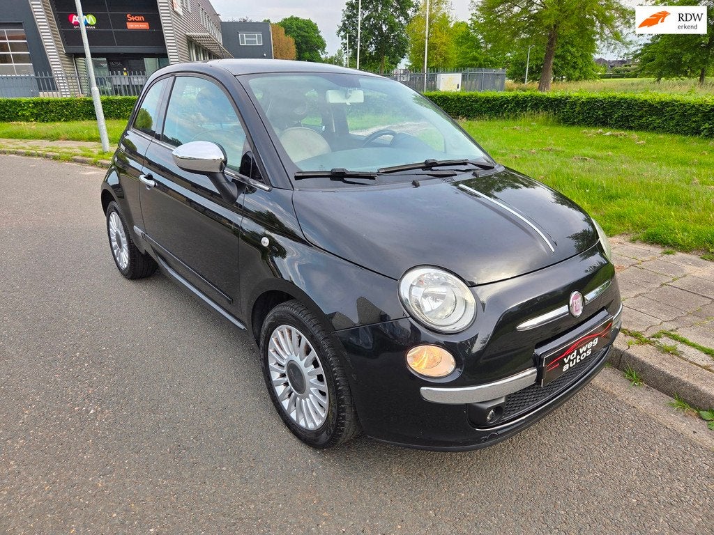 Fiat 500 1.2 Lounge airco, Voorwielaandrijving, Gebruikt, 1242 cc, 4 cilinders