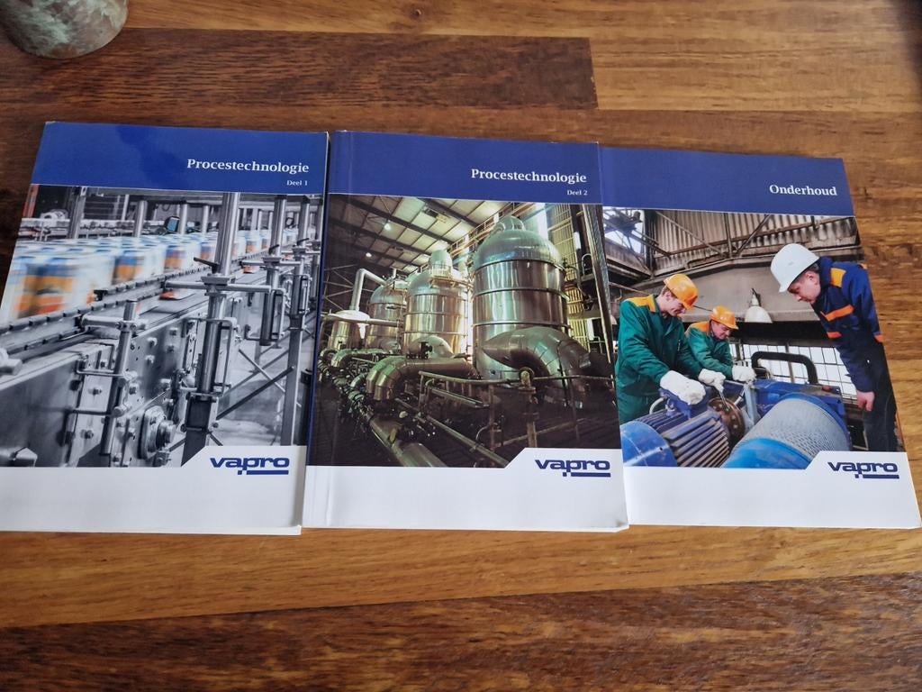 Vapro Boeken - Procestechnologie & Onderhoud, Boeken, Ophalen of Verzenden, Zo goed als nieuw, Overige onderwerpen, Vapro