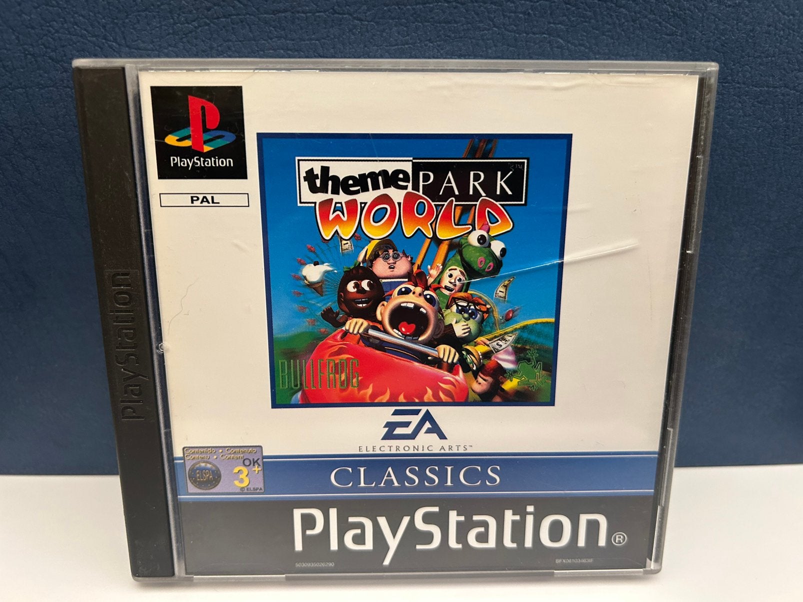 Theme Park World / Playstation 1 / PS1 ps1, Spelcomputers en Games, 1 speler, Ophalen of Verzenden, Zo goed als nieuw, Vanaf 3 jaar